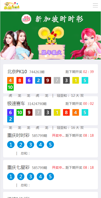 [爱格资源网]最新更新168开奖网完整运营数据+采集+后台带预设