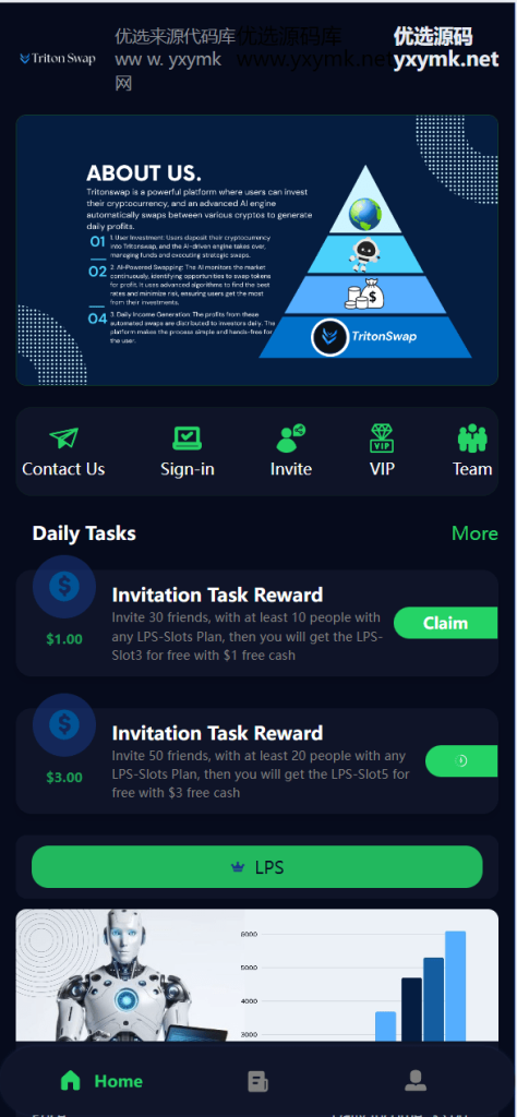 [爱格资源网]海外人工智能产品理财投资任务系统源码-爱格资源网